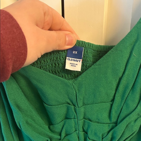 Old Navy Vibrant Green Dress - Picture 2 of 6